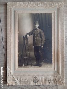 Militaria: Fotografía militar española guerra de marruecos.alfonso XIII.primo de rivera.alcoy.alicante.matarred